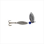 Lingurita rotativa pentru pescuit, Regal Fish, model 8026, 12 grame, culoare argintiu